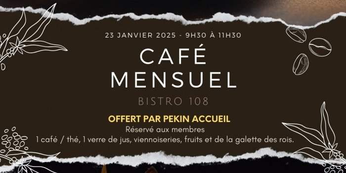 Café mensuel 